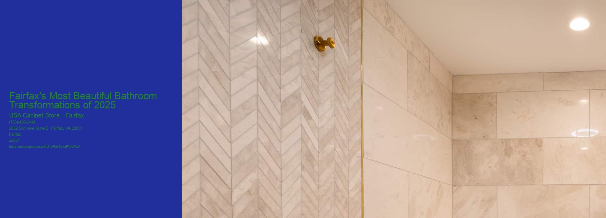 Fairfax's Most Beautiful Bathroom Transformations of 2025