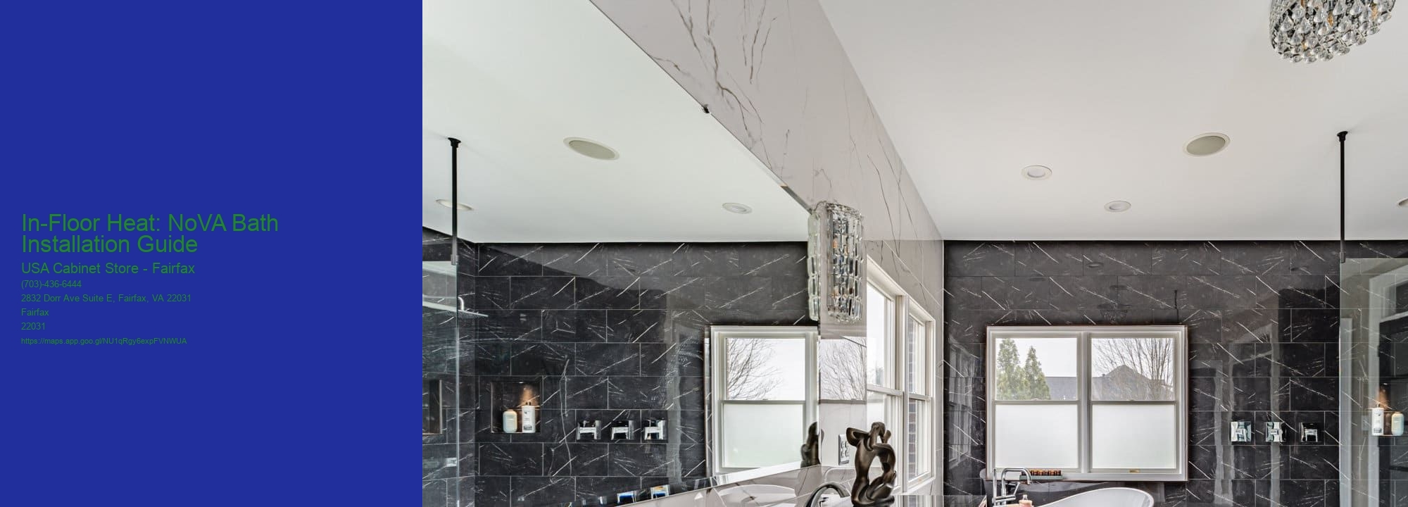 In-Floor Heat: NoVA Bath Installation Guide