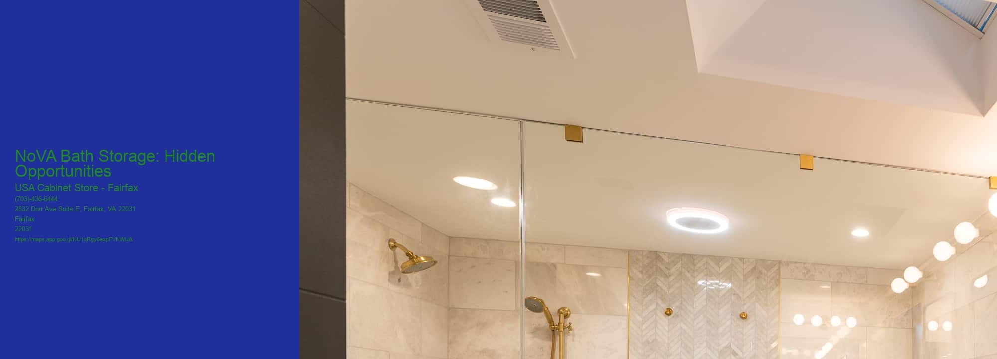 NoVA Bath Storage: Hidden Opportunities