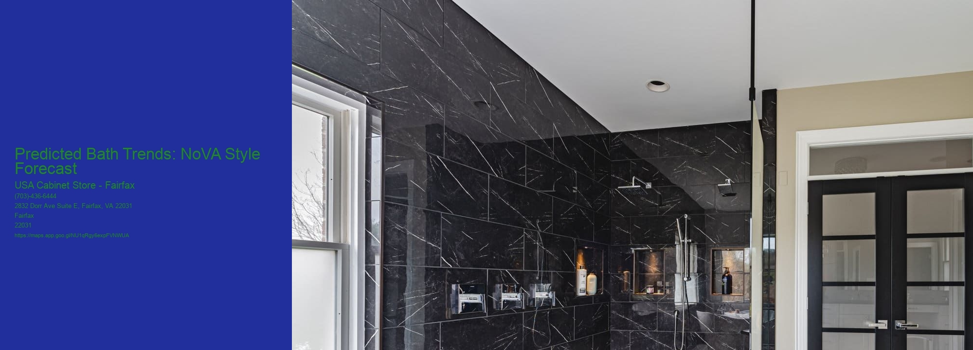 Predicted Bath Trends: NoVA Style Forecast